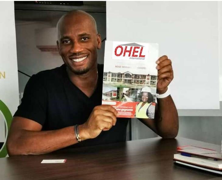 Didier Drogba Et Ohel International-ohelintermondial